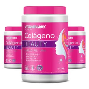 PLAN 90 DÍAS COLÁGENO BEAUTY ( 3 FRASCOS x360g c/u)