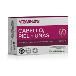 CABELLO, PIEL Y UÑAS x30