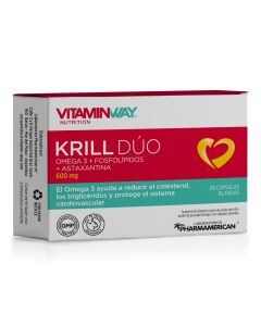 KRILL DUO x20 cápsulas soft gel